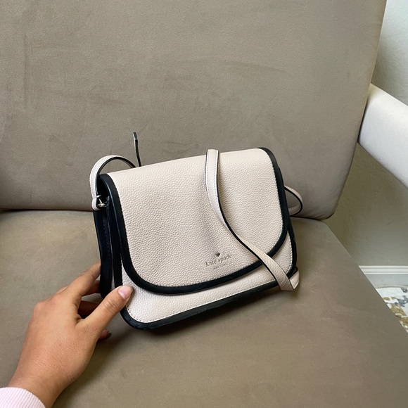 Kate Spade Black and mauve Crossbody Bag - Picture 1 of 6